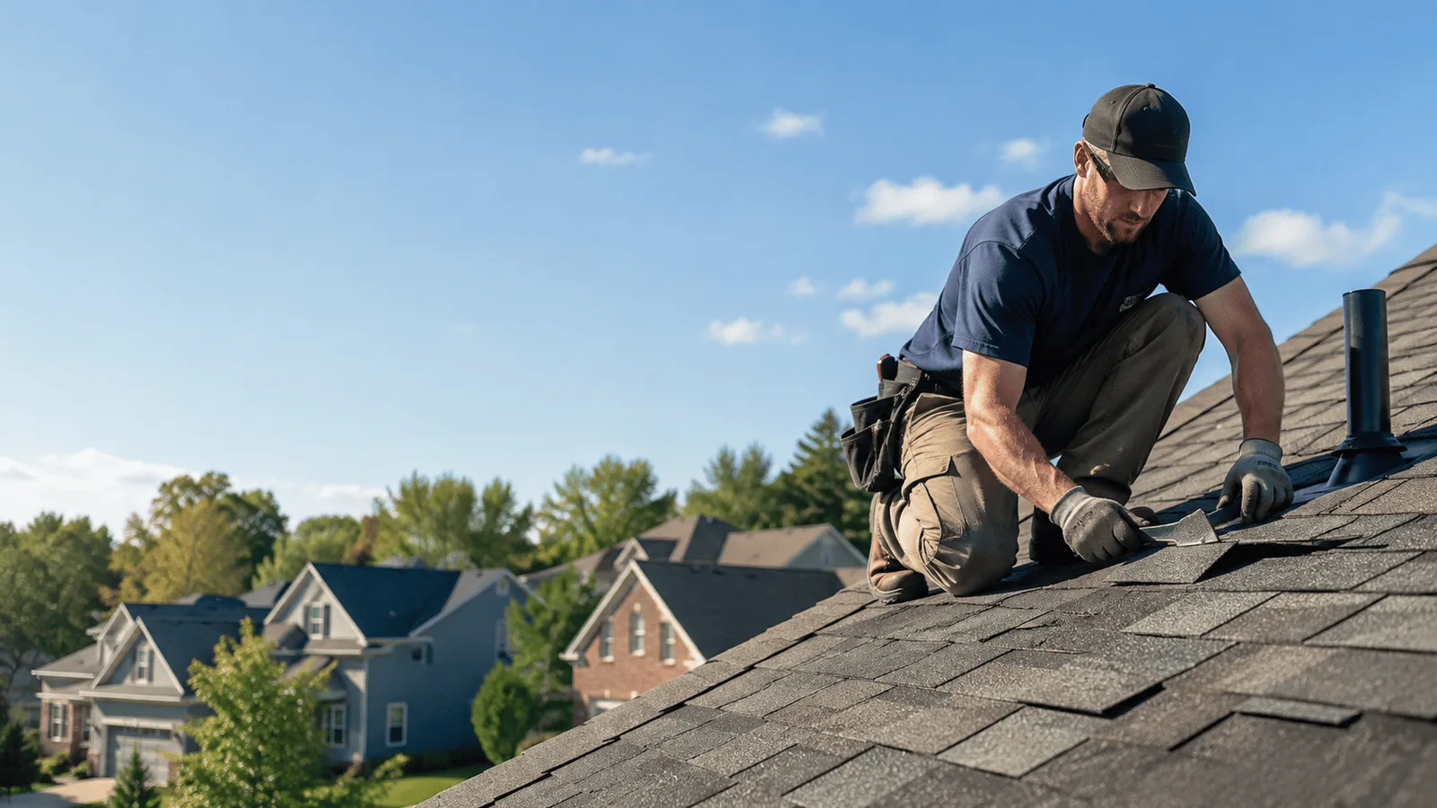 Roof Leak Repair in Bentonville, OH near me